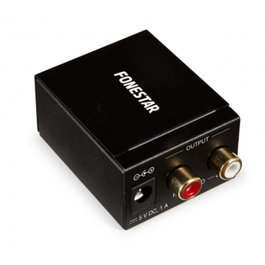 Fonestar FO-37DA Convertidor de Audio Digital a Analógico